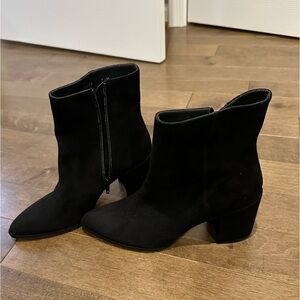 Stuart Weitzman suede booties